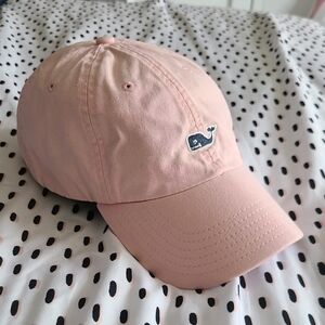 Vineyard Vines Soft Pink Whale Logo Hat